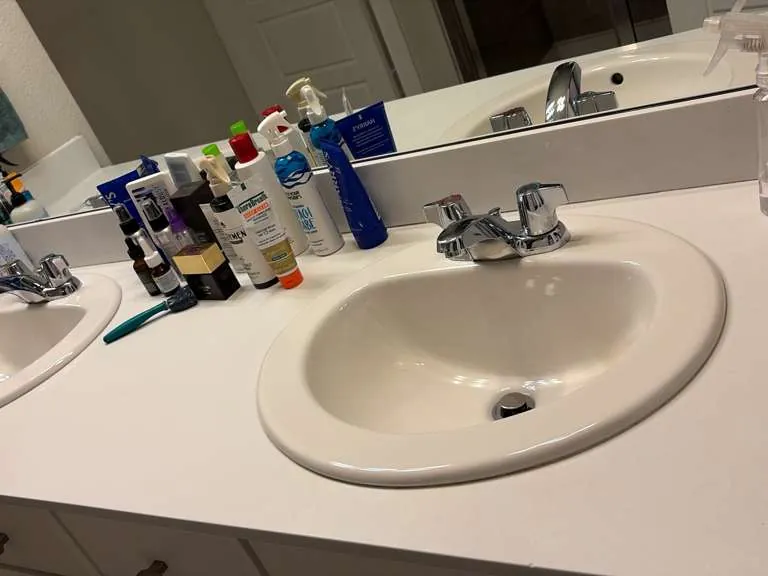 After house cleaning - spotless shower cleaned by Coastal Maid San Diego